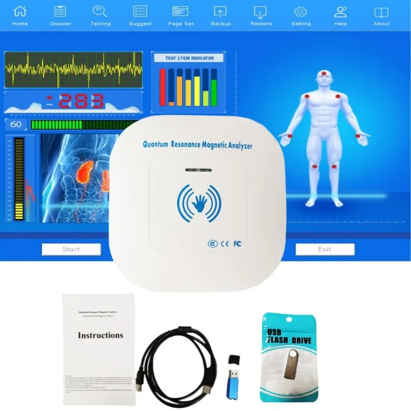 Portable Quantum Resonance Magnetic Analyzer